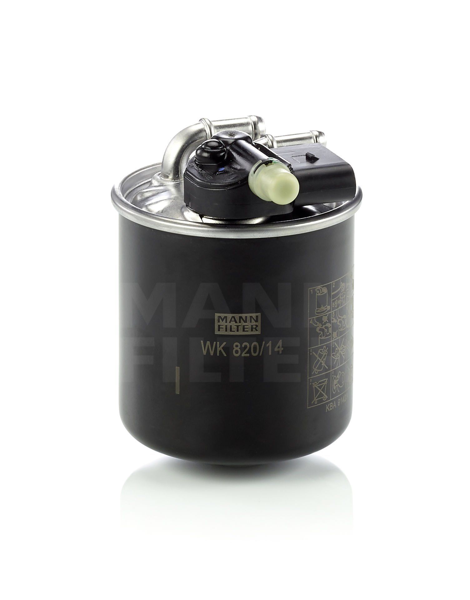WK 820/14 Mann Filter ㅤMercedes-Benzㅤ ML 350 CDI Yakıt Filtresi