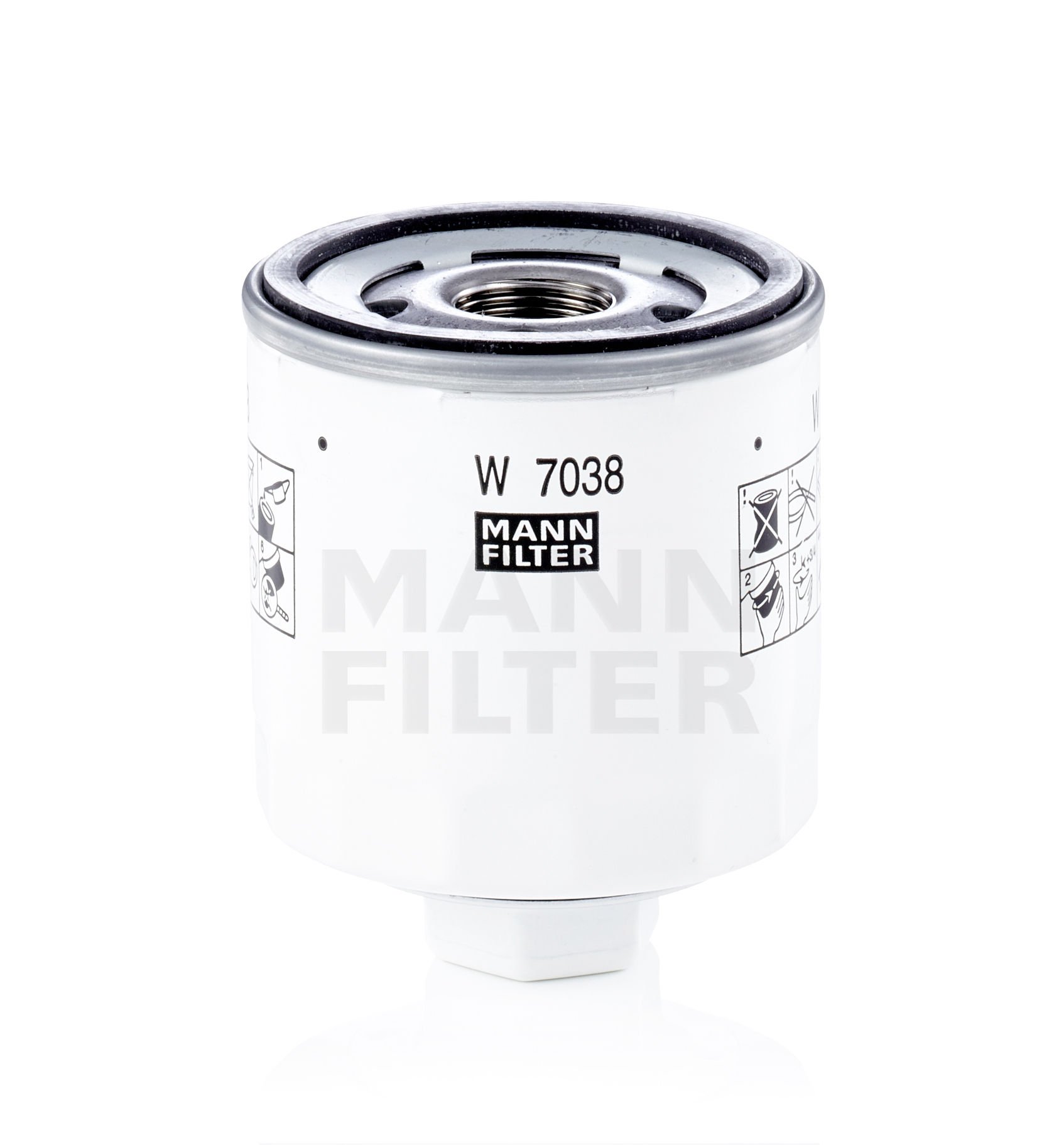 W 7038 Mann Filter ㅤFordㅤ Transit 2014 Yağ Filtresi