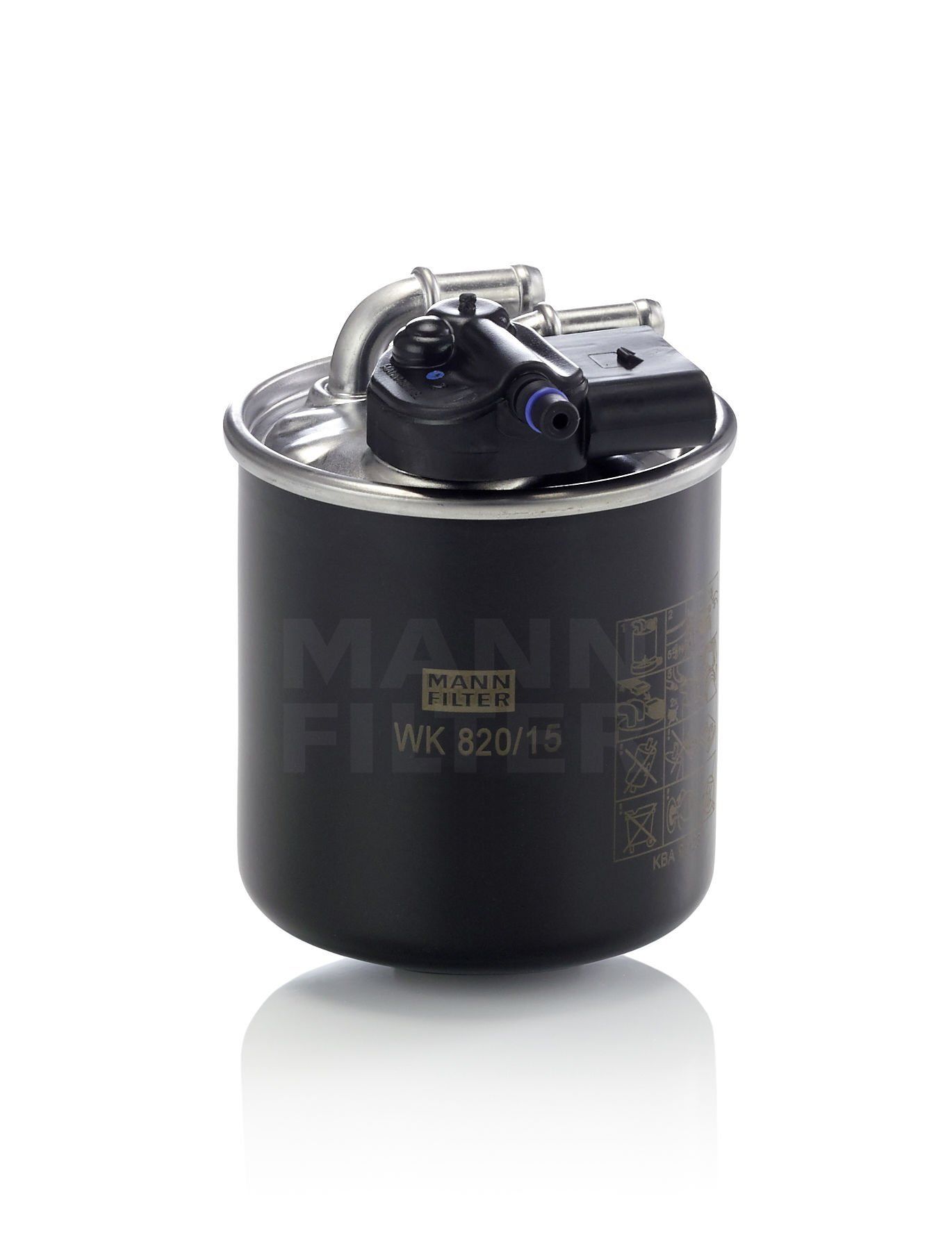 WK 820/15 Mann Filter ㅤMercedes-Benzㅤ GLA 220 CDI Yakıt Filtresi