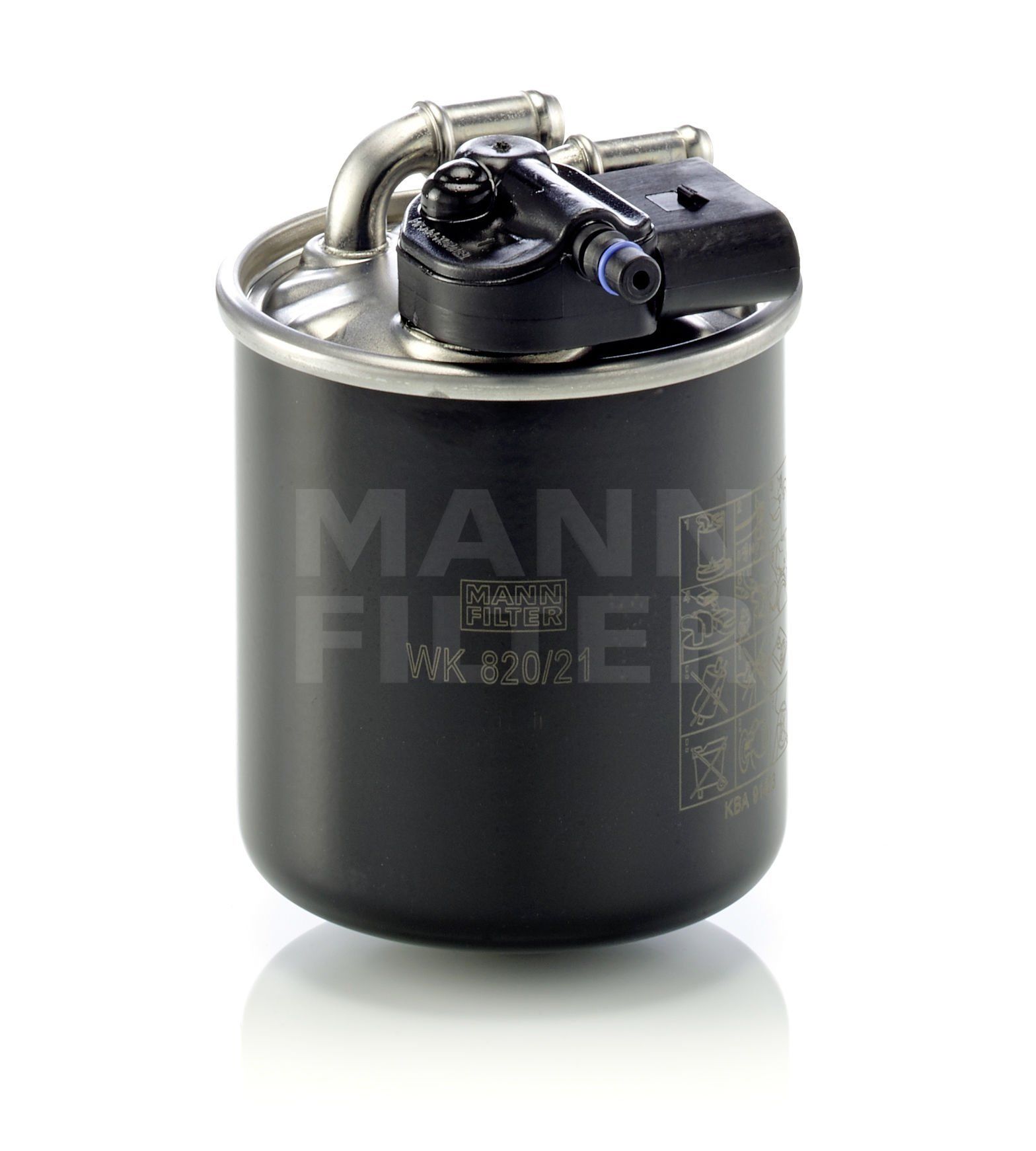 WK 820/21 Mann Filter ㅤMercedes-Benzㅤ GLA 180 CDI, GLA 180d Yakıt Filtresi