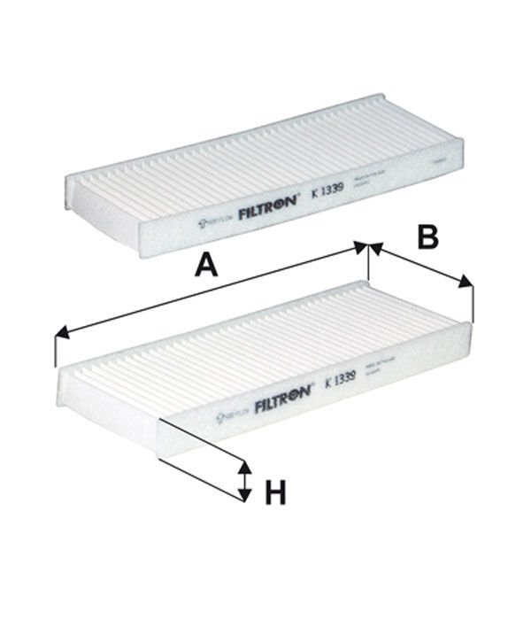 K 1339-2x Filtron Polen (Klima) Filtresi 2 li