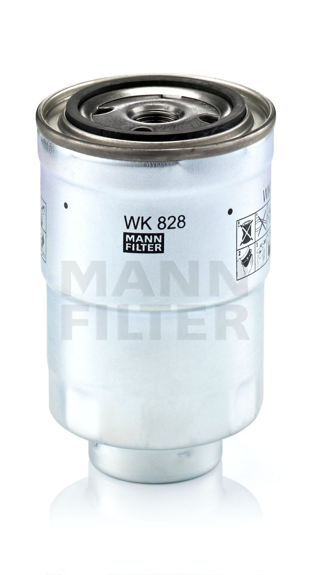 WK 828 x Mann Filter ㅤToyotaㅤ HiLux / Fortuner Yakıt Filtresi