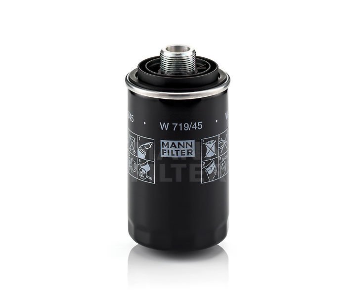 W 719/45 Mann Filter ㅤAudiㅤ A6 (4G2/4G5/4GC/4GD) Yağ Filtresi