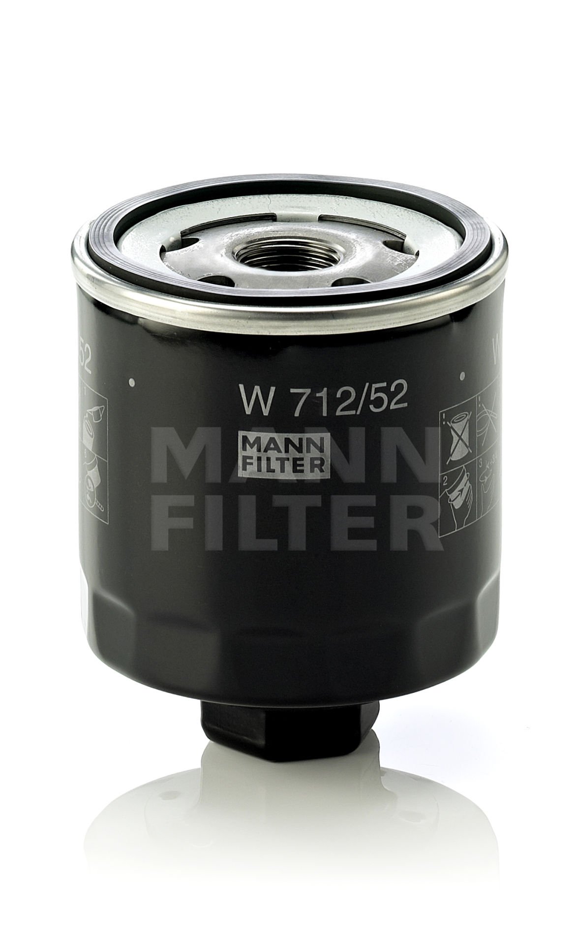 W 712/52 Mann Filter Yağ Filtresi