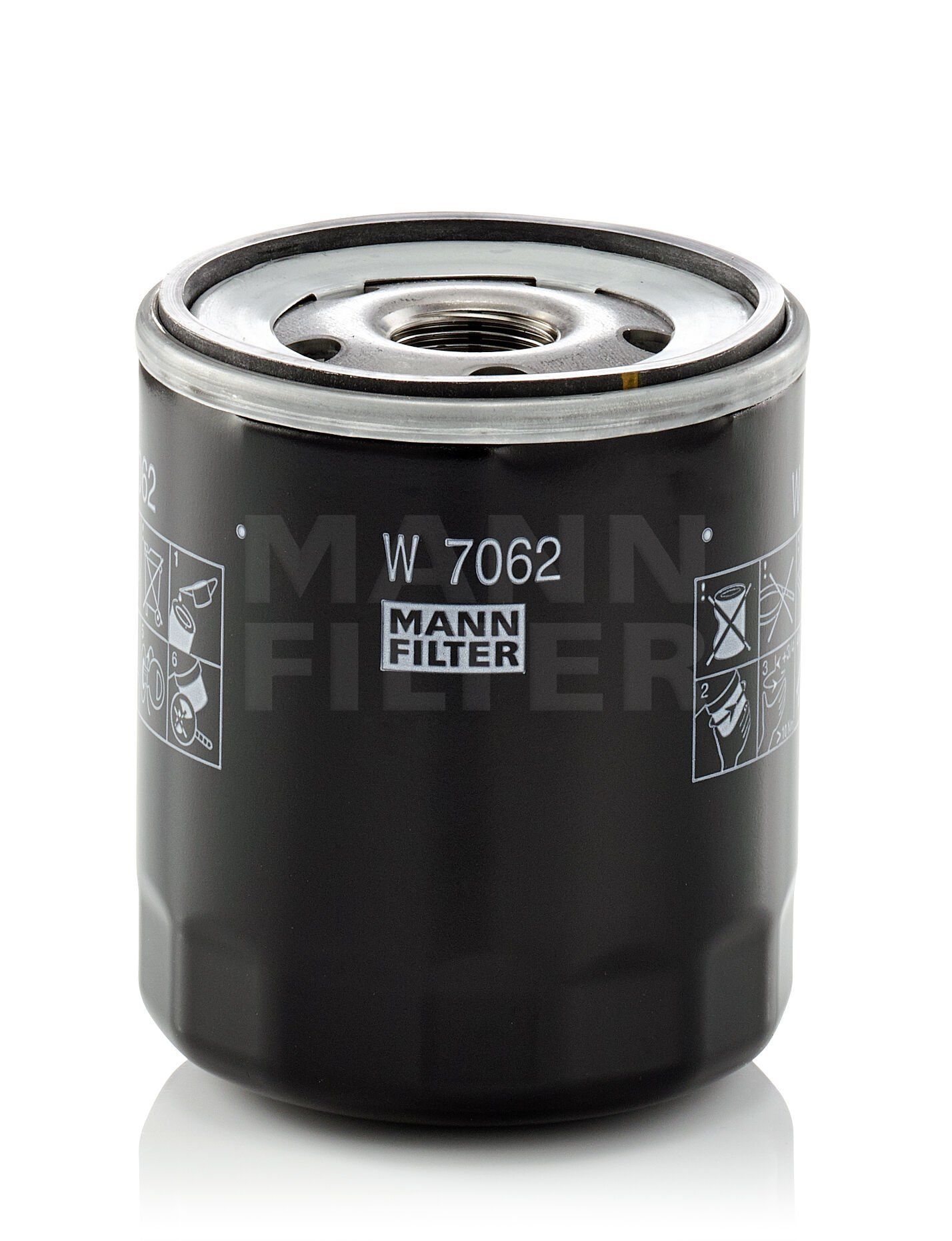 W 7062 Mann Filter ㅤVolkswagenㅤ Polo V (6R, 6C) 1.4 TDI Yağ Filtresi