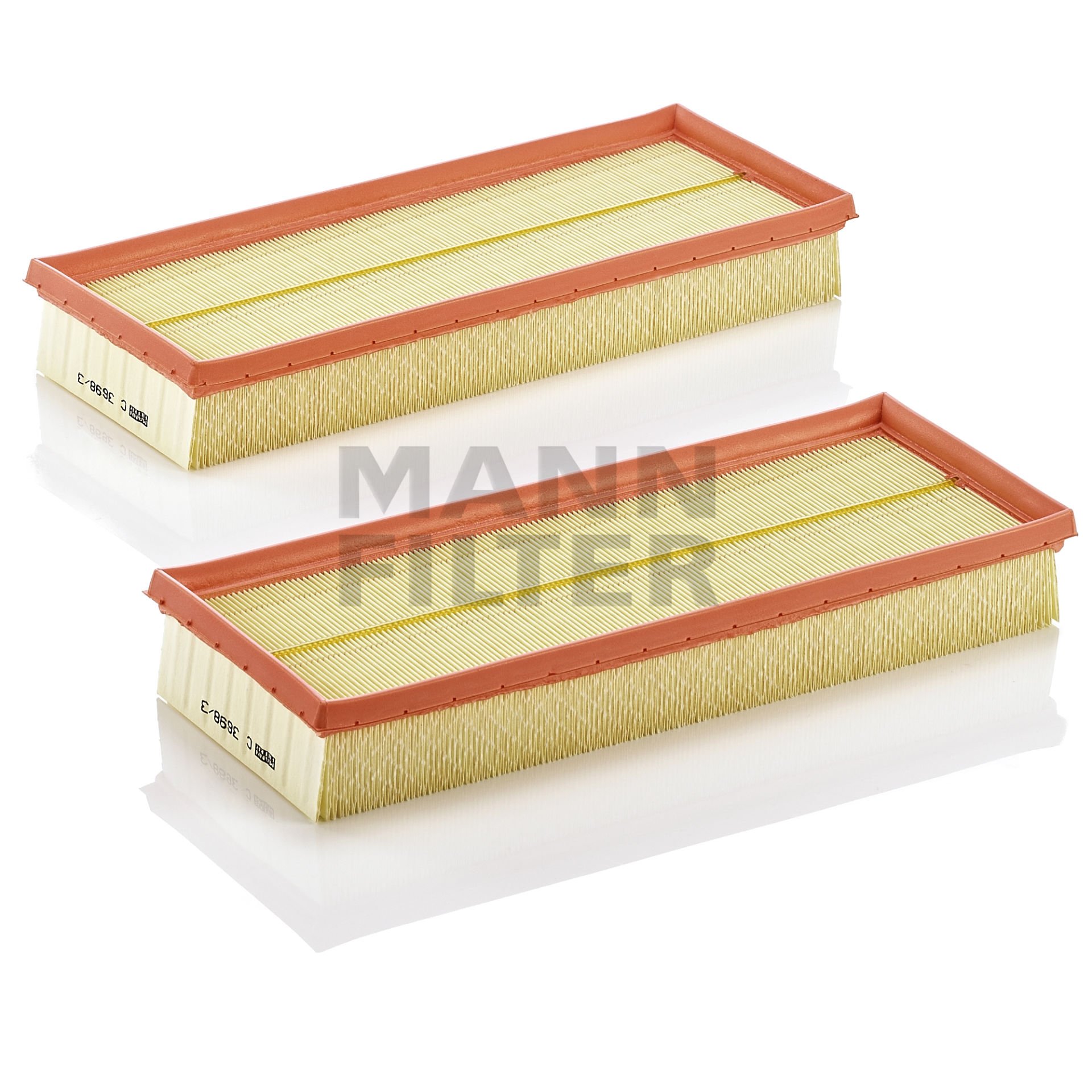 C 3698/3-2 Mann Filter ㅤMercedes-Benzㅤ C 230 Hava Filtresi