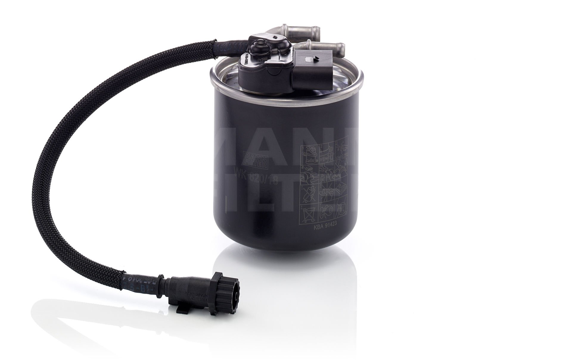WK 820/18 Mann Filter ㅤMercedes-Benzㅤ 2.0 CDI Yakıt Filtresi
