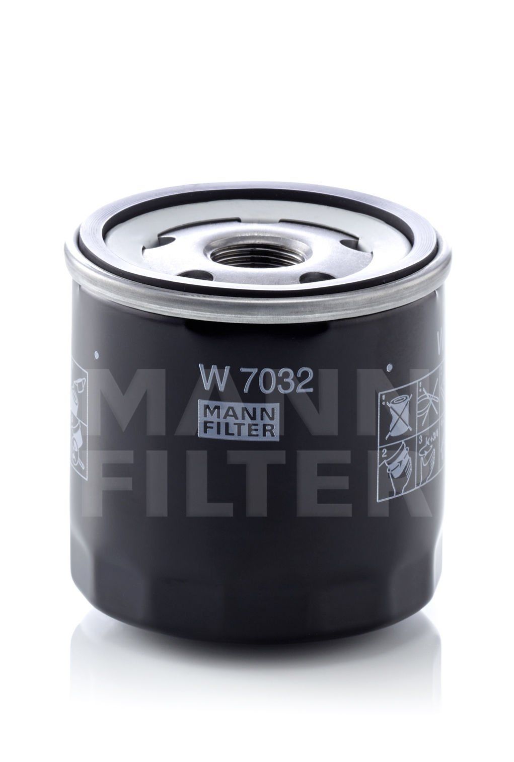 W 7032 Mann Filter ㅤMercedes-Benzㅤ GLA 180 CDI, GLA 180d Yağ Filtresi